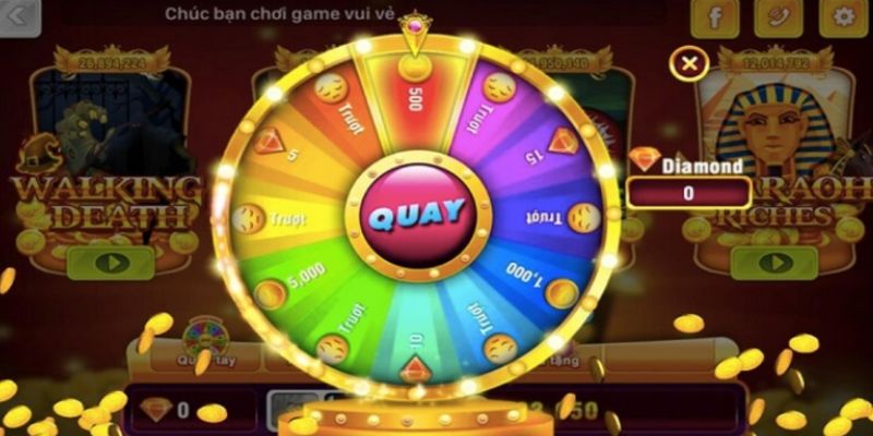 Vòng quay nổ hũ đem lại nhiều phần thưởng